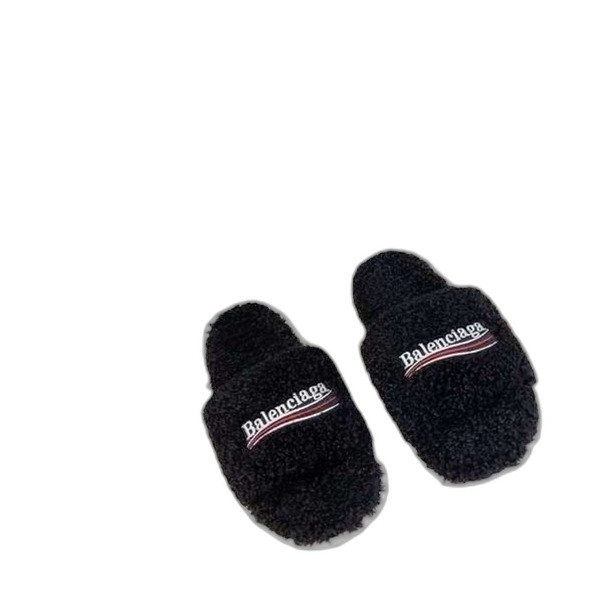 [Balenciaga] 발렌시아가 퍼리 슬라이드