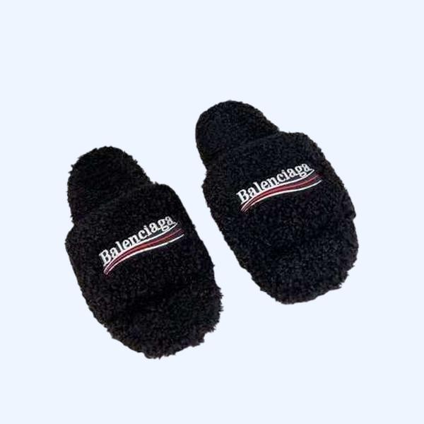 [Balenciaga] 발렌시아가 퍼리 슬라이드