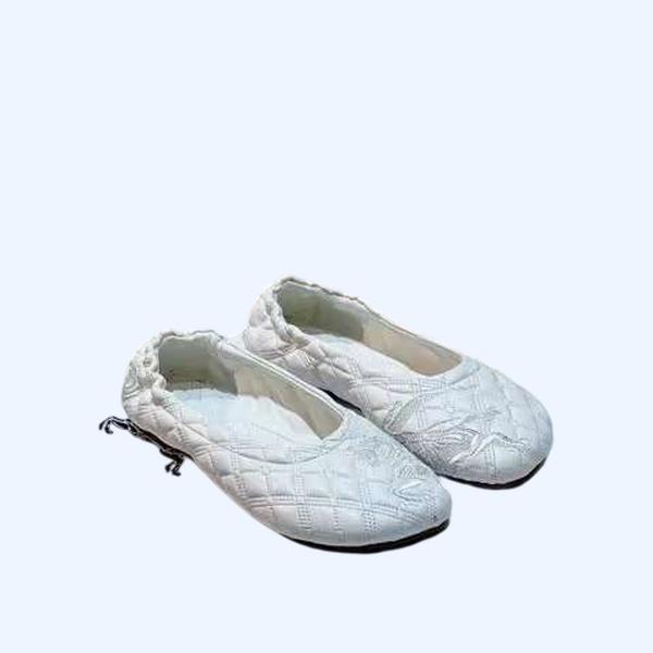 [Burberry] 버버리 레더 새들러 발레리나