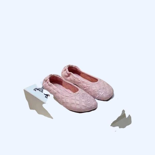 [Burberry] 버버리 레더 새들러 발레리나