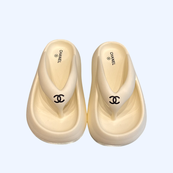 [ 샤넬 ] 25C 신상 끈 슬리퍼