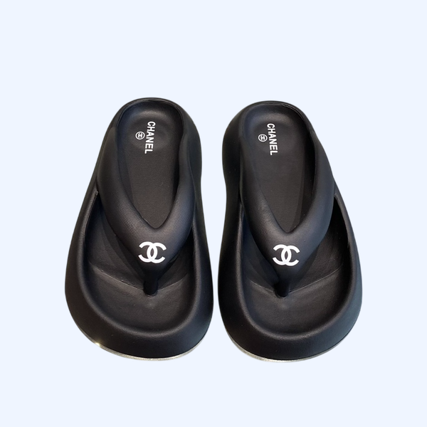 [ 샤넬 ] 25C 신상 끈 슬리퍼
