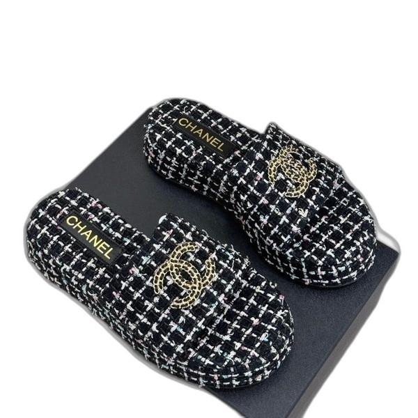 [ 샤넬 ] 25c 봄여름 신상 체인 더블 C 슬리퍼