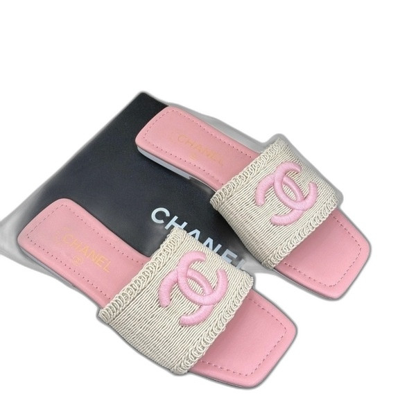 [ 샤넬 ] 25C 이른 봄 니트 더블C 슬리퍼