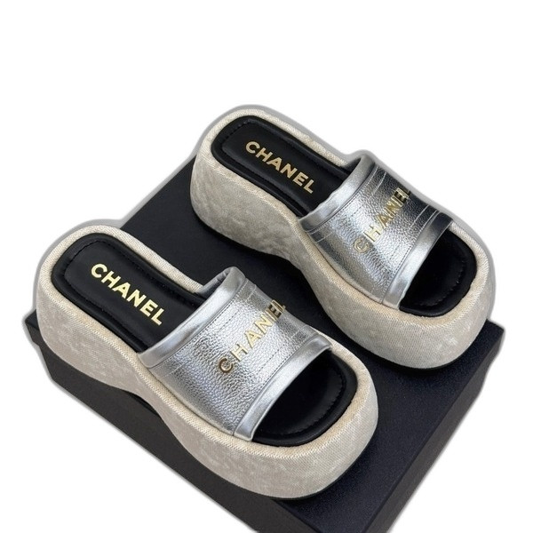 [ 샤넬 ] 25S 신상 플랫폼 슬리퍼