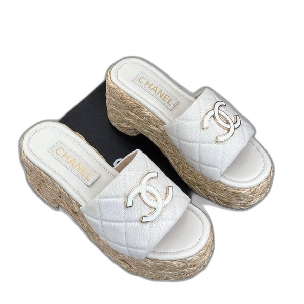 [ 샤넬 ] 25S 이른 봄 신상 플랫폼 샌들