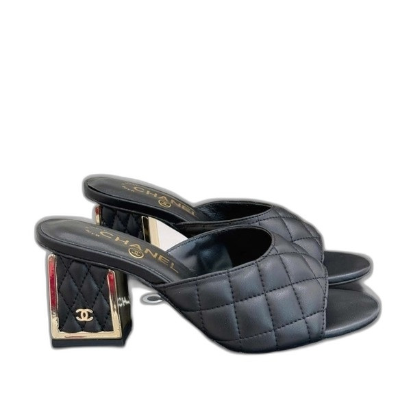 [ 샤넬 ] 25S 이른 봄 신상 퀼팅 슬리퍼