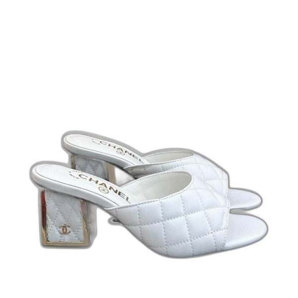 [ 샤넬 ] 25S 이른 봄 신상 퀼팅 슬리퍼