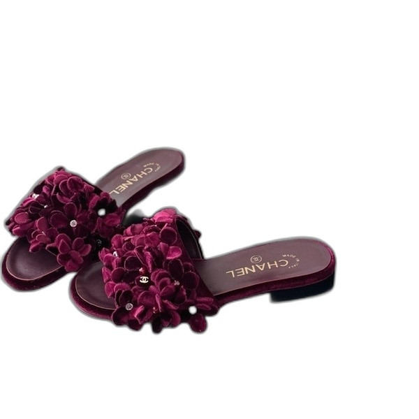 [ 샤넬 ] 25P 신상 까멜리아 뮬