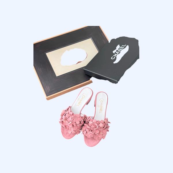 [ 샤넬 ] 25P 신상 까멜리아 샌들 뮬