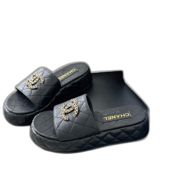 [ 샤넬 ] 25P 봄여름 신상 퀼팅 슬리퍼