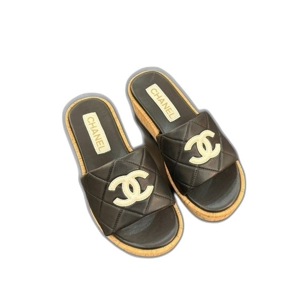 [ 샤넬 ] CC 로고 뮬