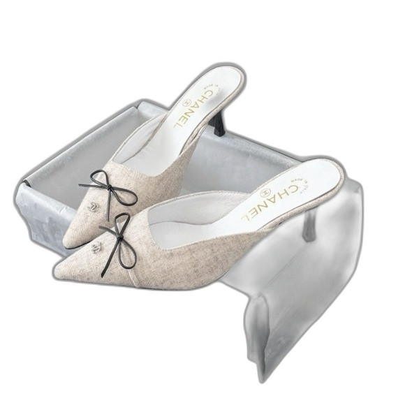 [ 샤넬 ] 뮬 슈즈 힐