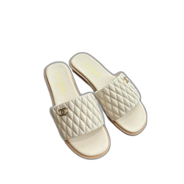 [ Chanel ] 샤넬 퀼팅 뮬 슬라이드