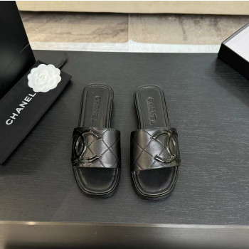 [ Chanel ] 샤넬 깜봉 슬라이드 뮬