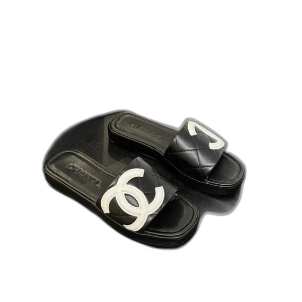 [ Chanel ] 샤넬 깜봉 슬라이드 뮬