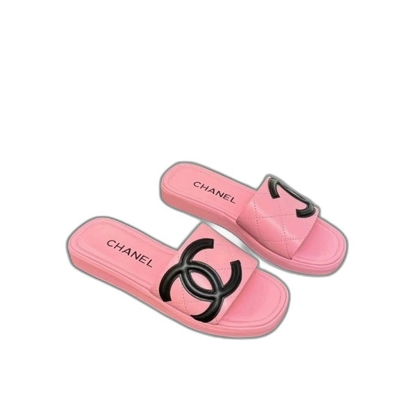 [ Chanel ] 샤넬 깜봉 슬라이드 뮬