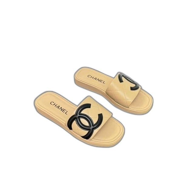 [ Chanel ] 샤넬 깜봉 슬라이드 뮬