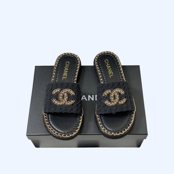 [ Chanel ] 샤넬 트위드 뮬