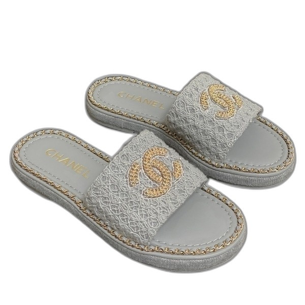 [ Chanel ] 샤넬 트위드 뮬