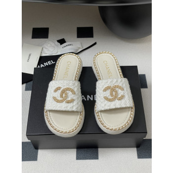 [ Chanel ] 샤넬 트위드 뮬