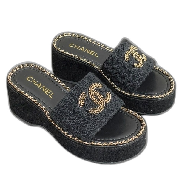 [ Chanel ] 샤넬 트위드 뮬