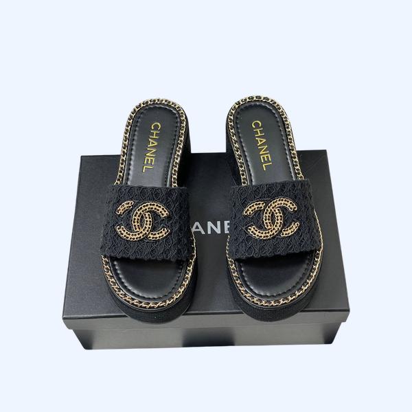 [ Chanel ] 샤넬 트위드 뮬