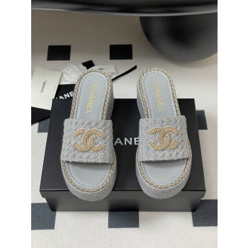 [ Chanel ] 샤넬 트위드 뮬