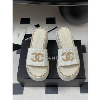 [ Chanel ] 샤넬 트위드 뮬