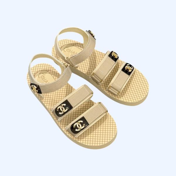 [ 샤넬 ] 25ss 벨크로 샌들