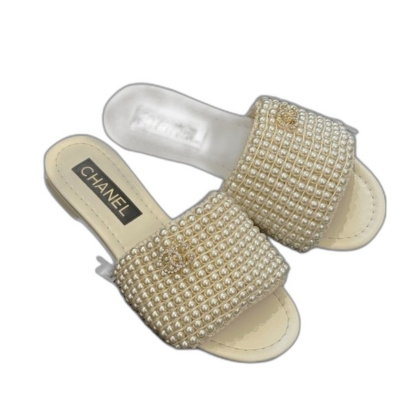 [ 샤넬 ] 25ss 진주 슬라이드 뮬