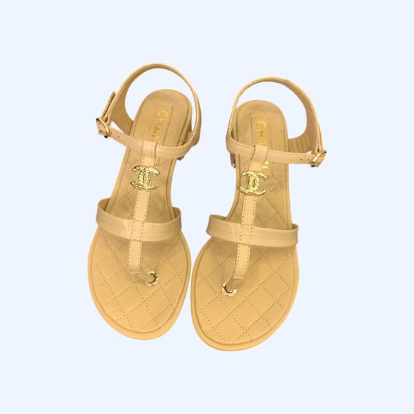 [ Chanel ] 샤넬 CC 쪼리 샌들