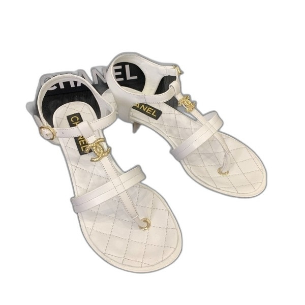 [ Chanel ] 샤넬 CC 쪼리 샌들