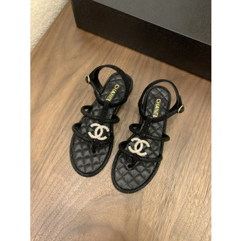 [ Chanel ] 샤넬 CC 스트랩 쪼리 샌들