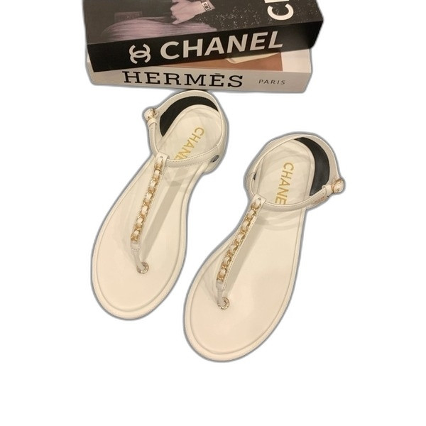 [ Chanel ] 샤넬 체인 쪼리 샌들