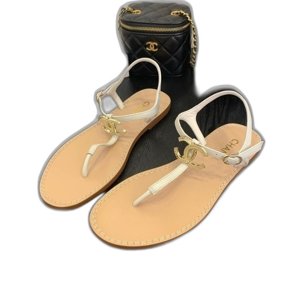 [ Chanel ] 샤넬 CC 쪼리 샌들