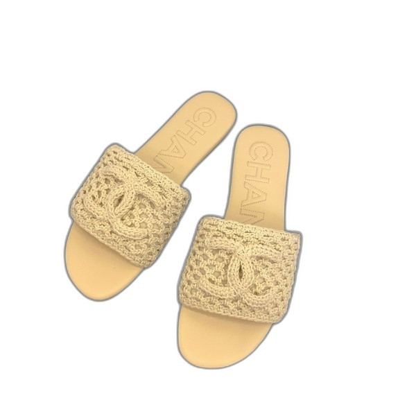 [ Chanel ] 샤넬 코코비치 크로셰 뮬 샌들