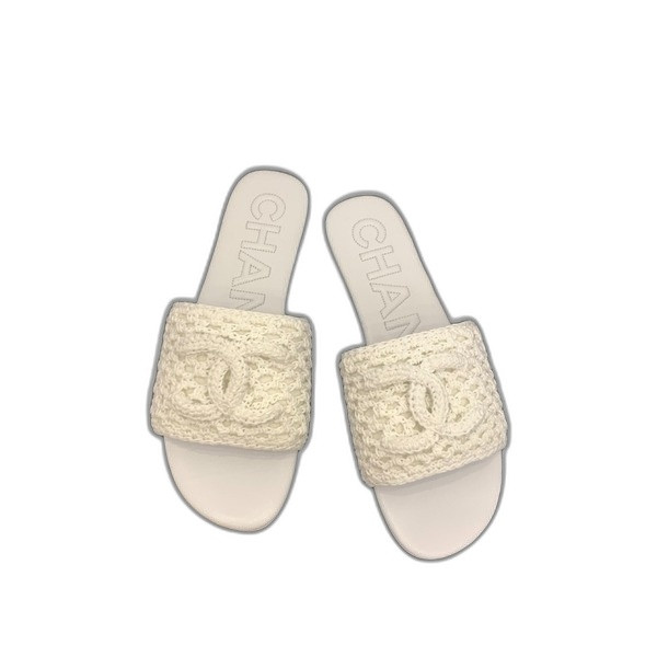 [ Chanel ] 샤넬 코코비치 크로셰 뮬 샌들