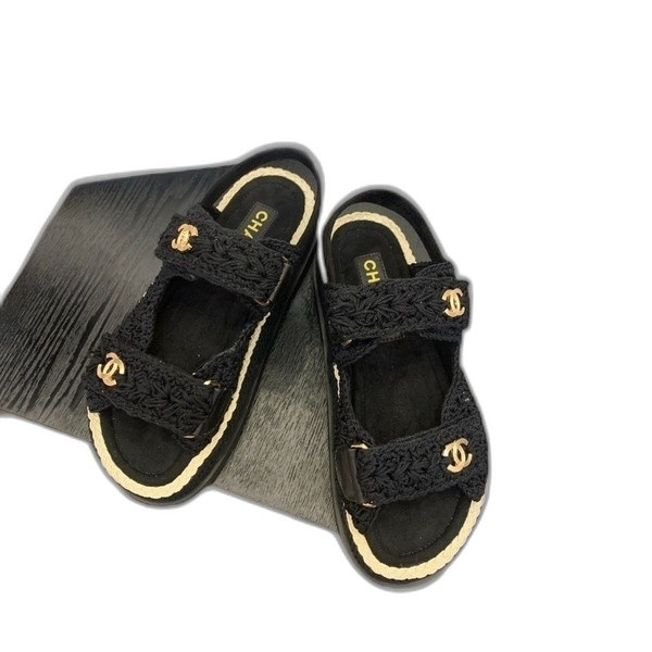 [ Chanel ] 샤넬 벨크로 샌들