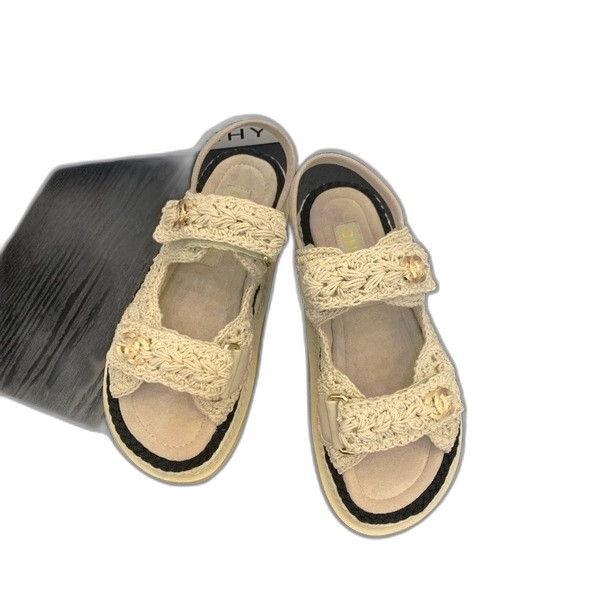 [ Chanel ] 샤넬 벨크로 샌들