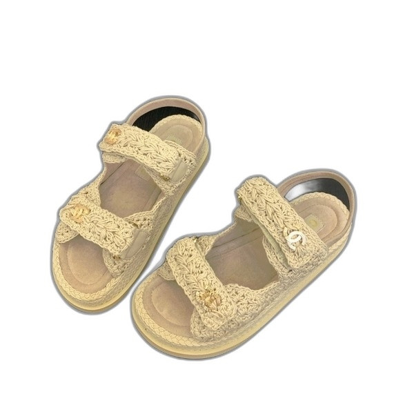 [ Chanel ] 샤넬 벨크로 샌들