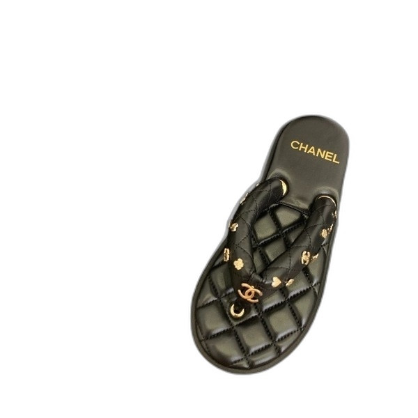 [ Chanel ] 샤넬 퀼팅 쪼리 샌들