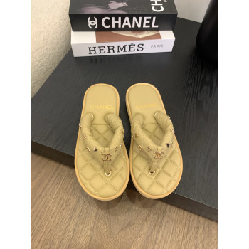 [ Chanel ] 샤넬 퀼팅 쪼리 샌들