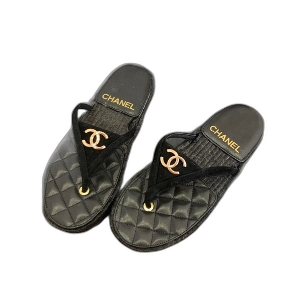 [ Chanel ] 샤넬 퀼팅 에스파듀 쪼리 샌들