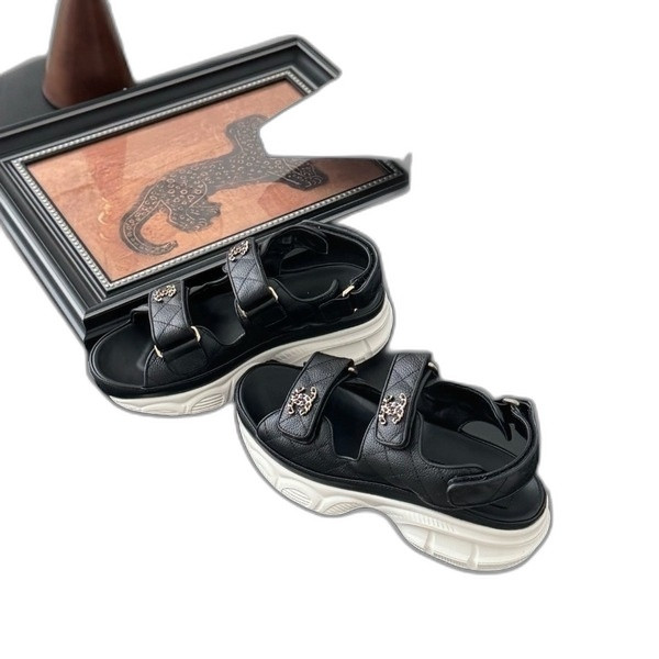 [ Chanel ] 샤넬 벨크로 샌들