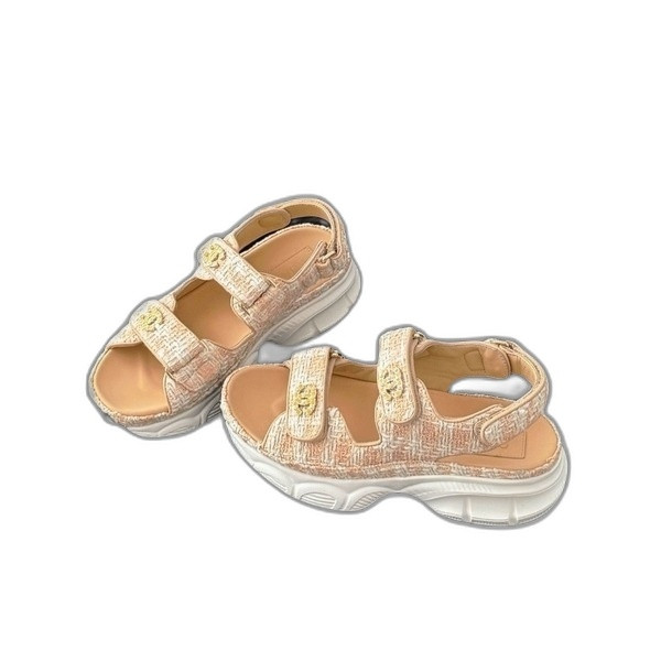 [ Chanel ] 샤넬 벨크로 샌들