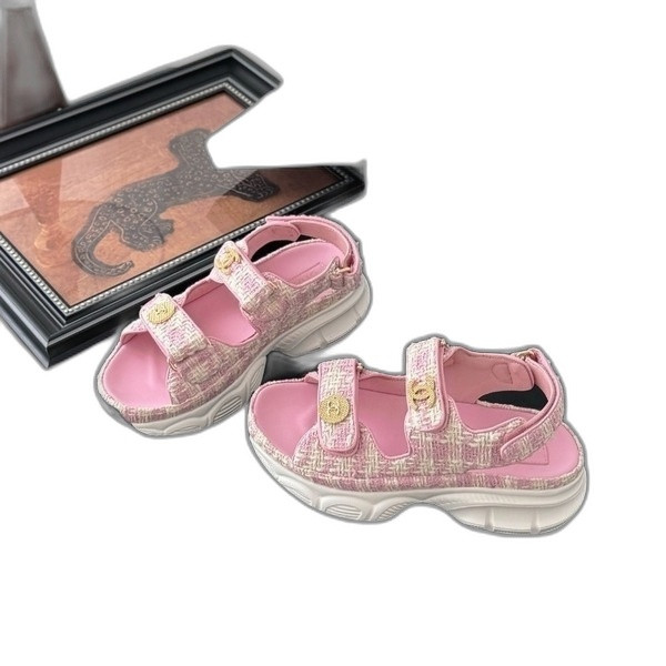 [ Chanel ] 샤넬 벨크로 샌들