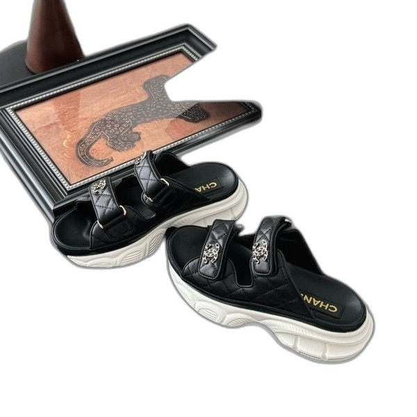 [ Chanel ] 샤넬 벨크로 샌들