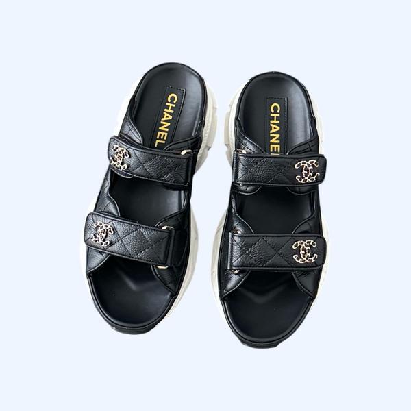 [ Chanel ] 샤넬 벨크로 샌들
