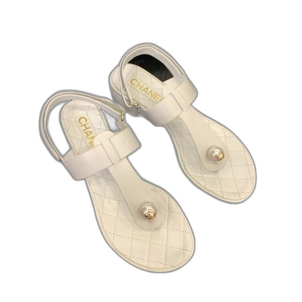 [ Chanel ] 샤넬 진주 쪼리 샌들